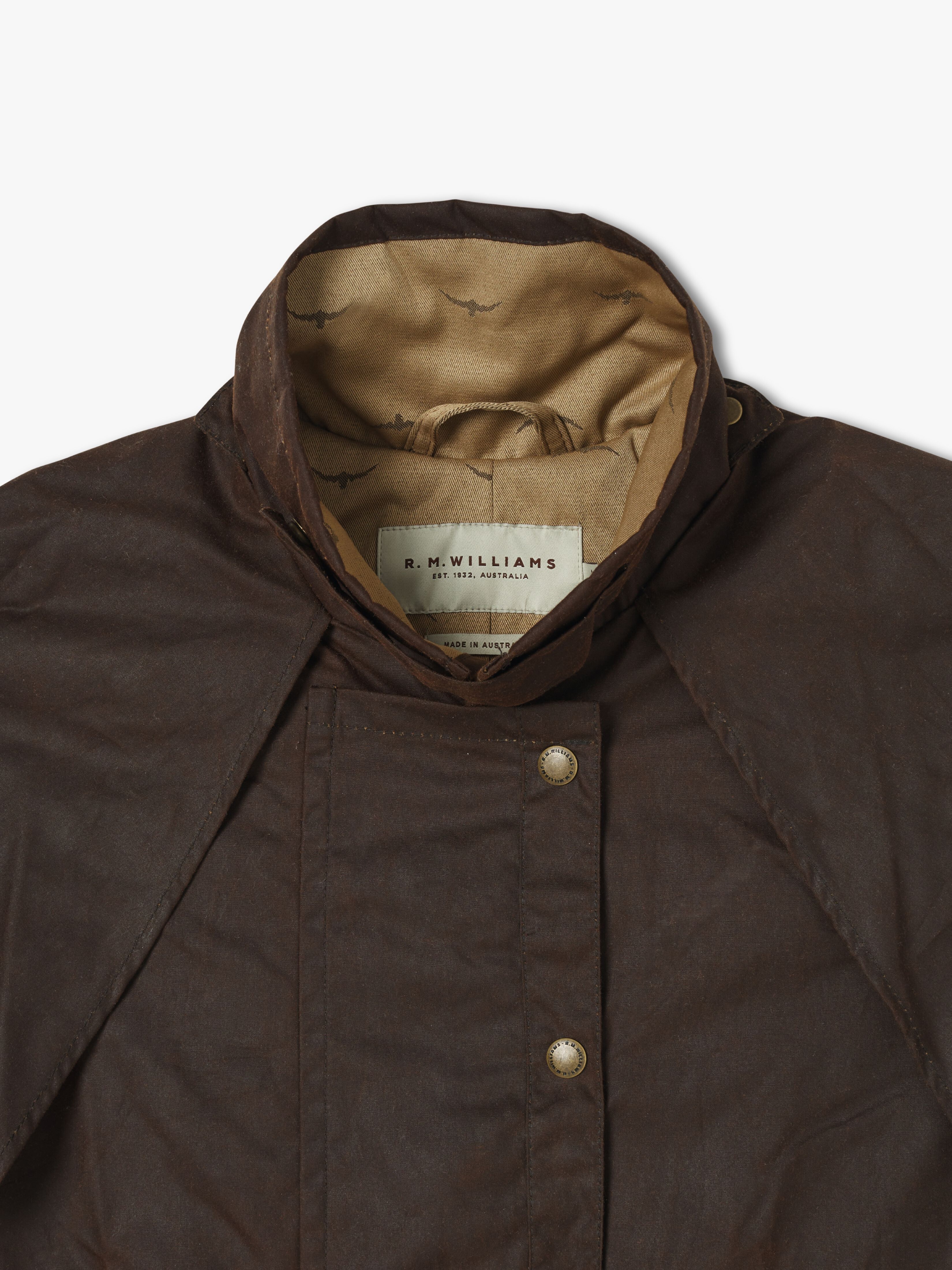 Rm williams oilskin vest sales
