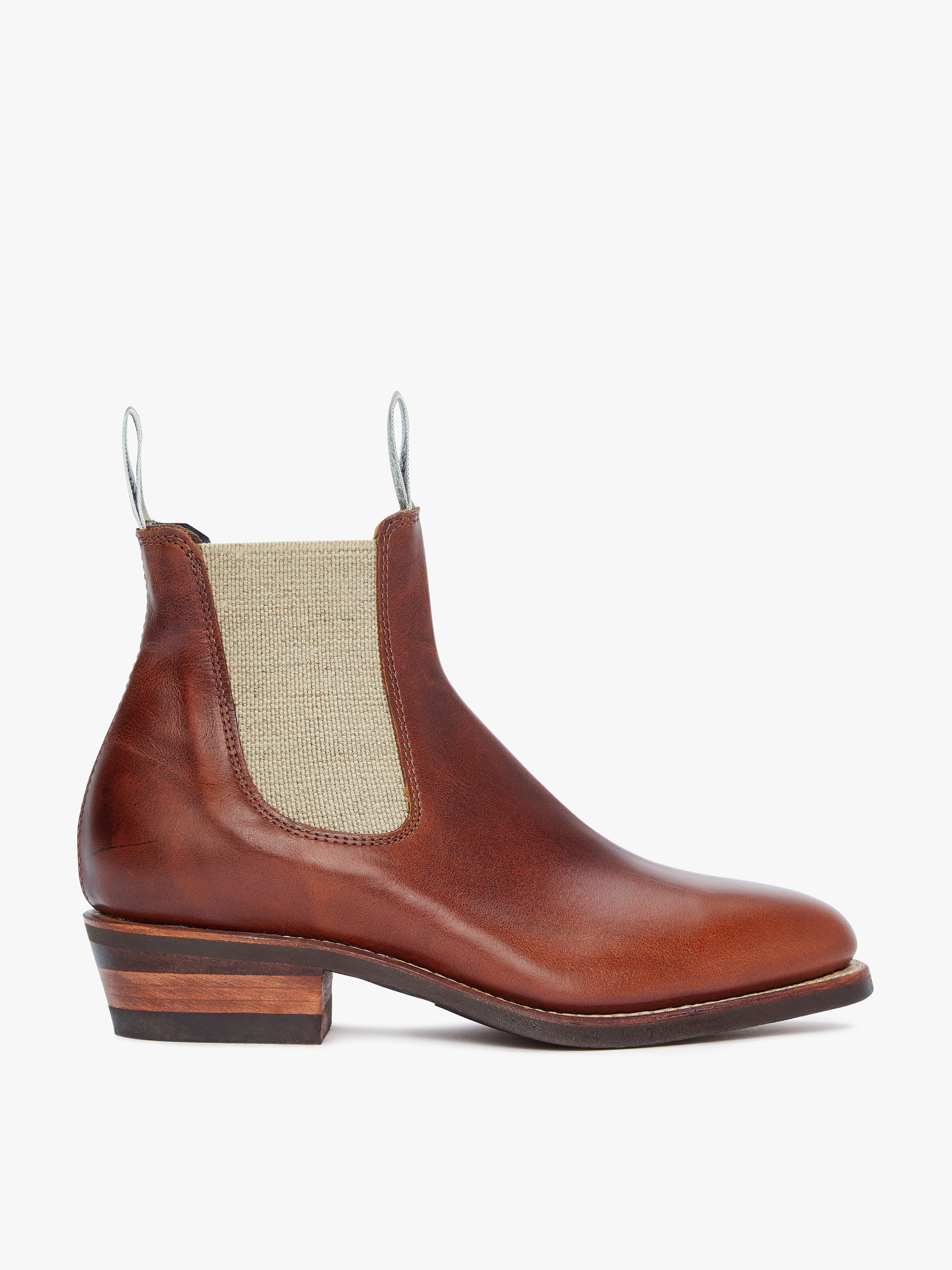 rm williams burgundy