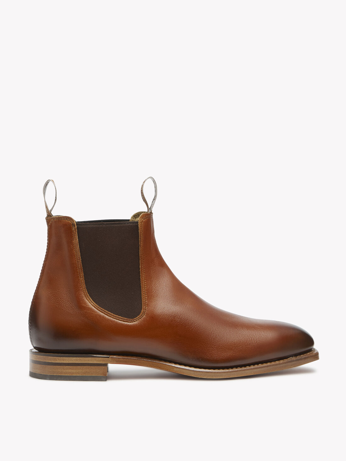 chinchilla boot cognac