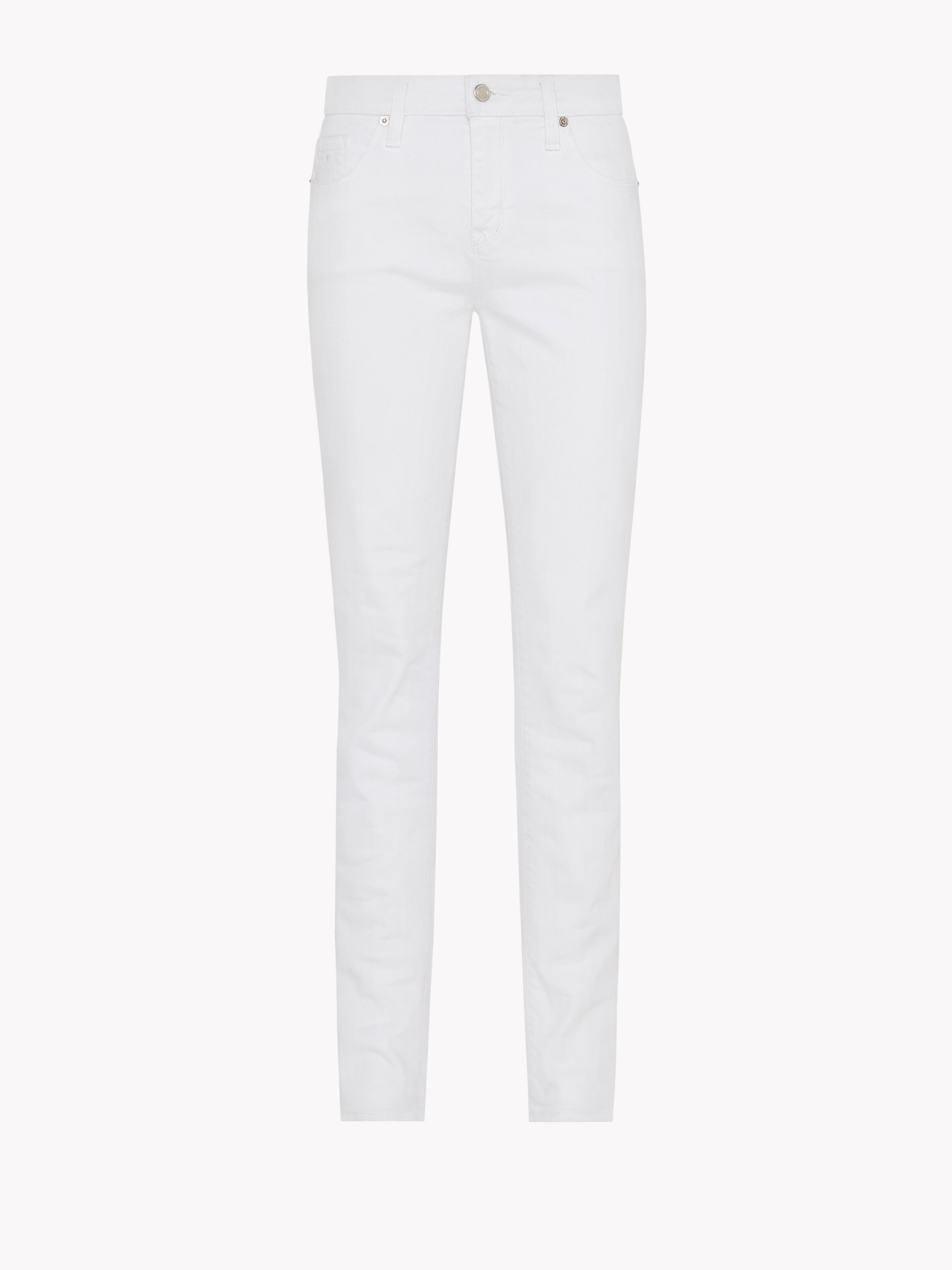 light wash cropped jeans