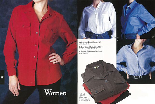 Women's shirts from the 90s Women's shirts from the 90s