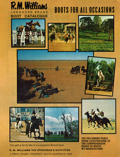 R.M.Williams 1974 catalogue R.M.Williams 1974 catalogue