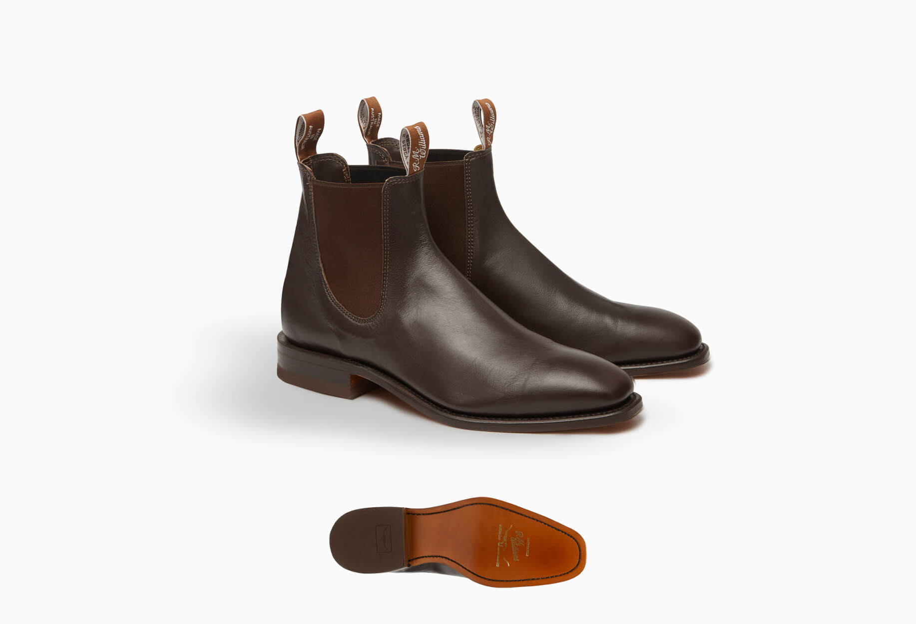 rm williams boots tan