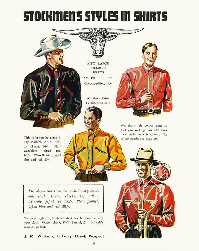 R.M.Williams Stockmen's style shirts R.M.Williams Stockmen's style shirts