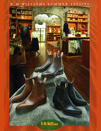 R.M.Williams 1992 catalogue R.M.Williams 1992 catalogue