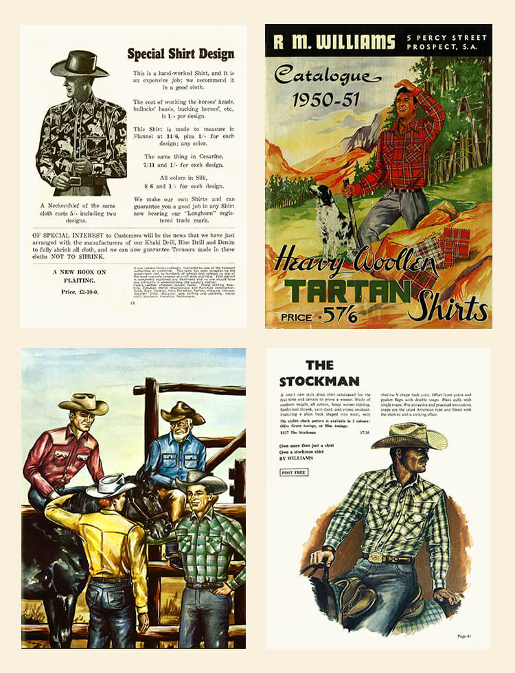 step back in time and see the R.M.Williams shirt evolve step back in time and see the R.M.Williams shirt evolve
