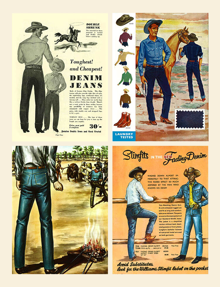 step back in time and see R.M.Williams denim evolve