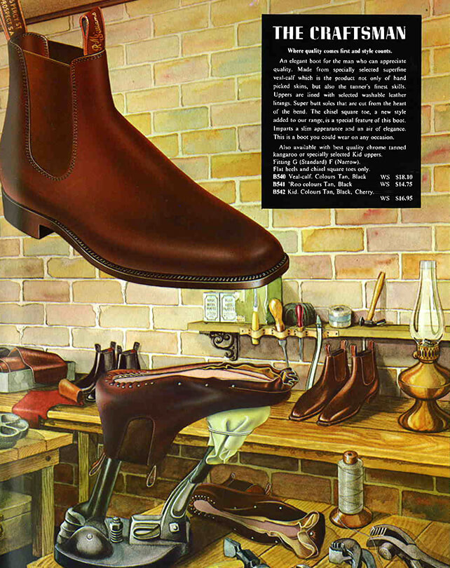 R.M.Williams catalogue 1968 The Craftsman R.M.Williams catalogue 1968 The Craftsman