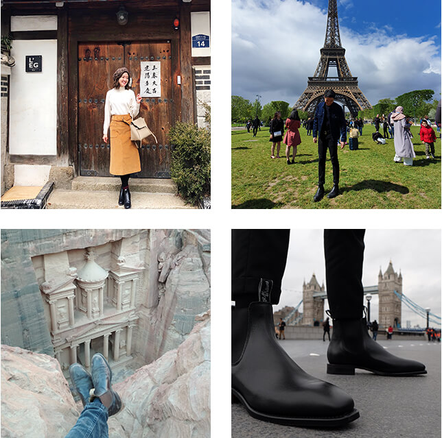 Instagram visuals of travels WHERE HAVE YOUR RMs TAKEN YOU?