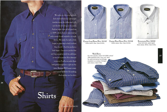 Grazier and work shirts from the 90s Grazier and work shirts from the 90s