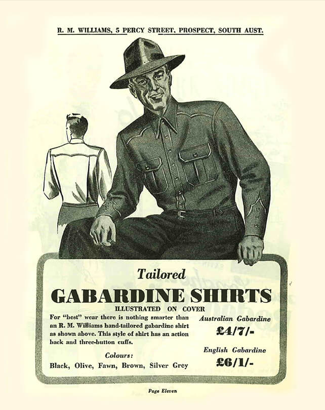 TAILORED GABARDINE SHIRTS TAILORED GABARDINE SHIRTS