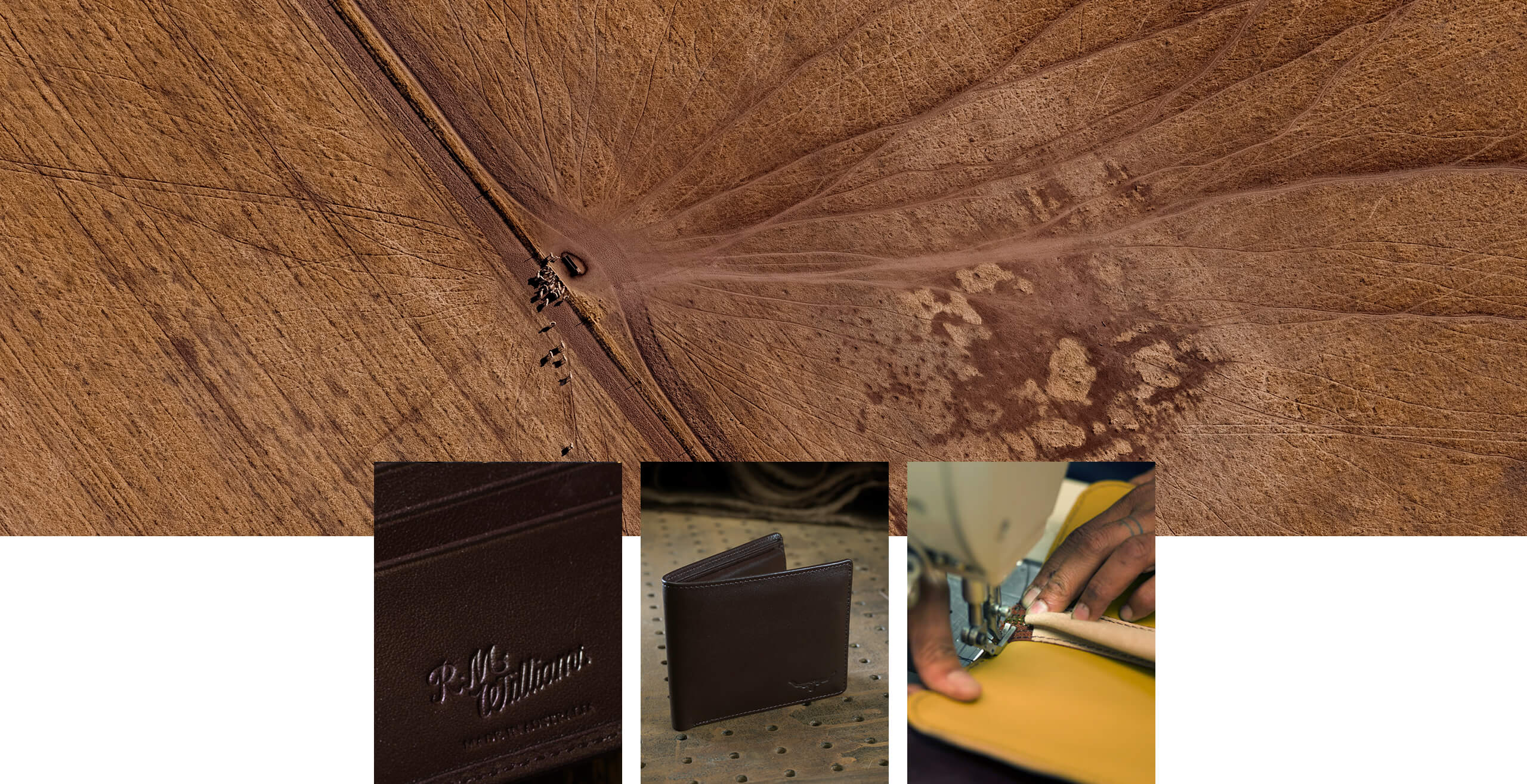 Proudly handcrafting leather goods since 1932 R.M.Williams Made In Australia