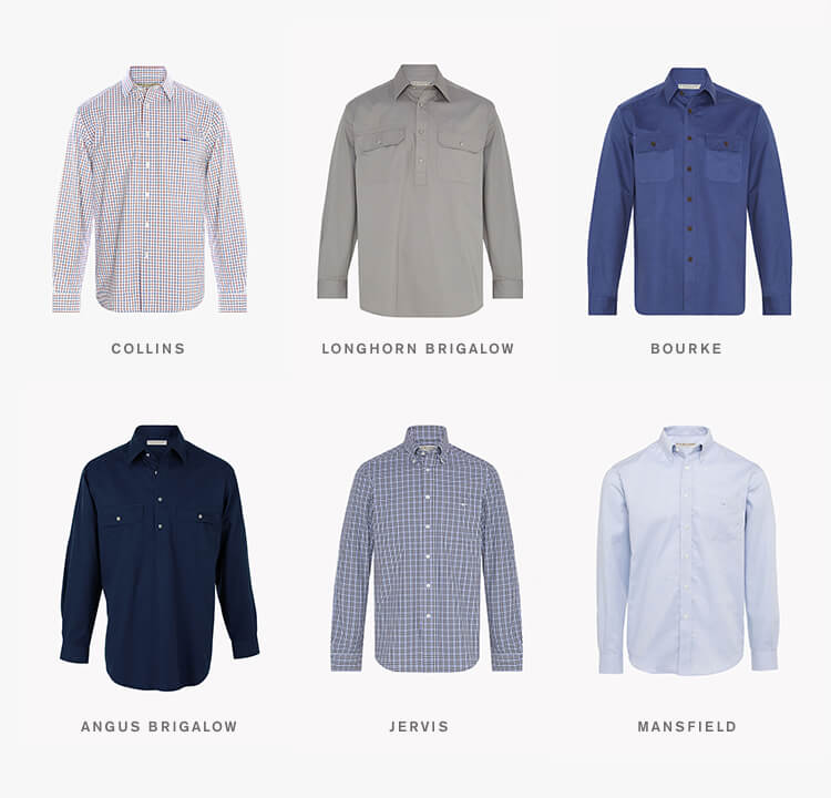 R.M.Williams shirt collection R.M.Williams shirt collection