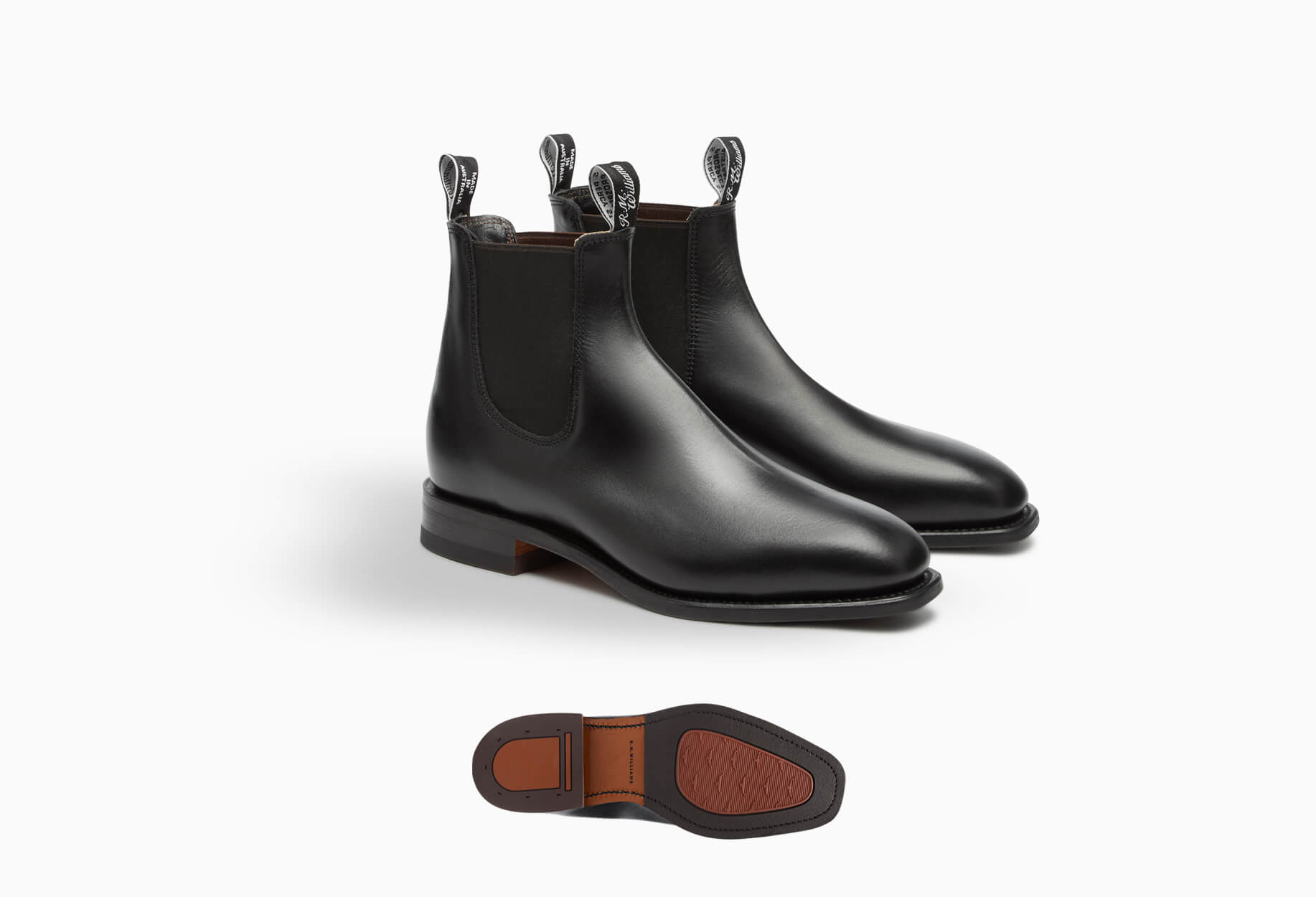 rm williams black boots
