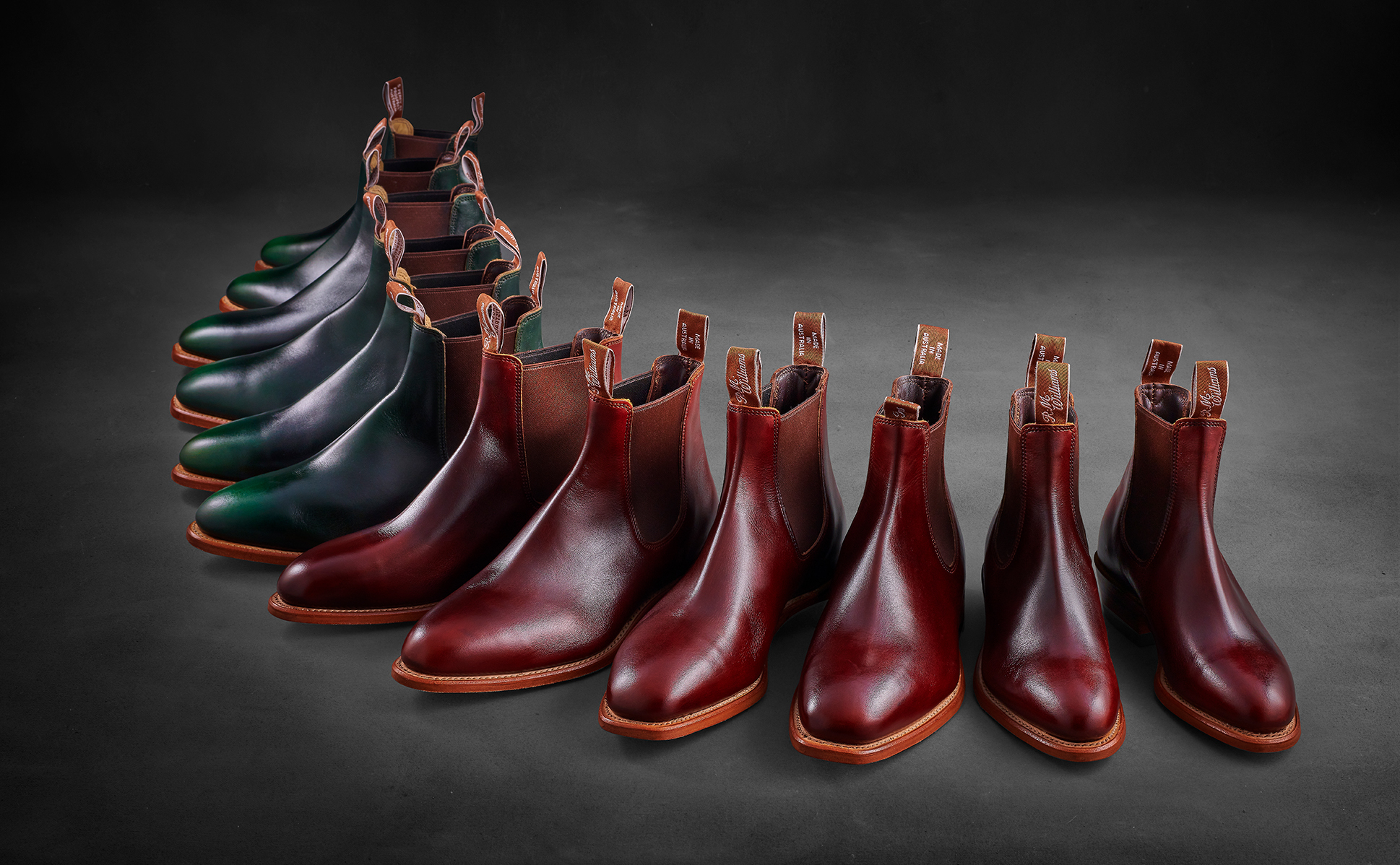 rm williams red boots