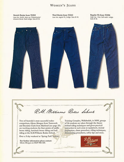 R.M.Williams womens Denim jeans