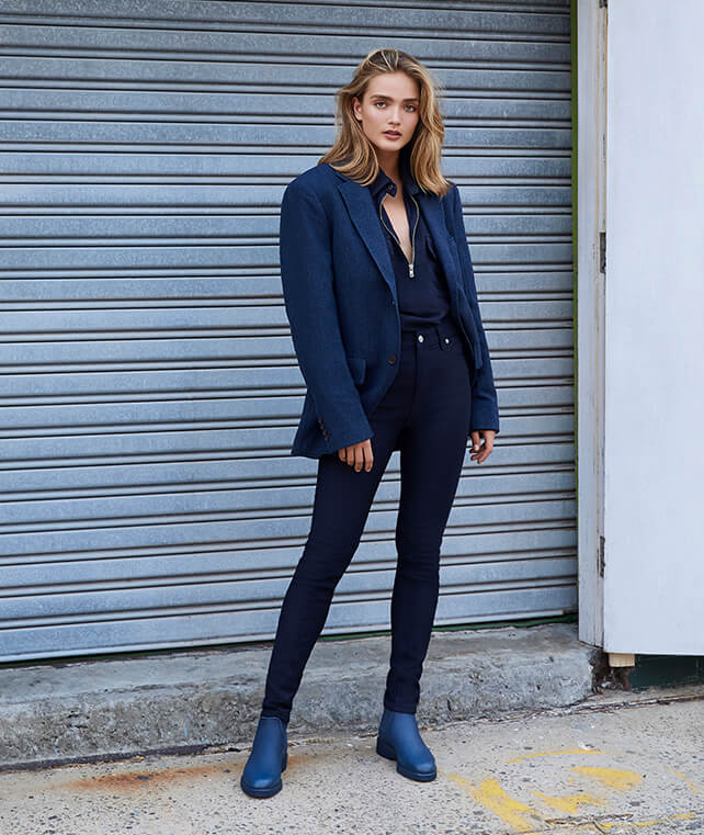 rm williams with a suit
