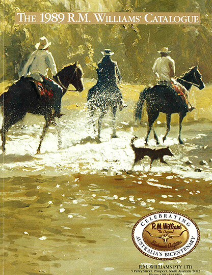 R.M.Williams 1989 catalogue R.M.Williams 1989 catalogue