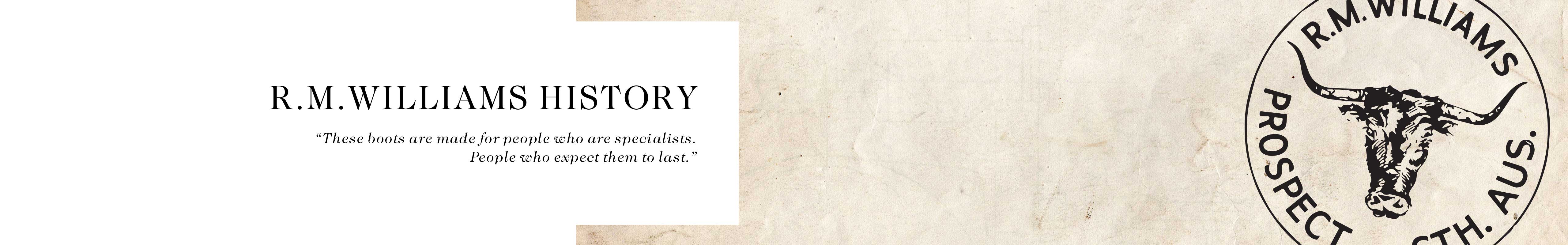 R.M.Williams History R.M.Williams History
