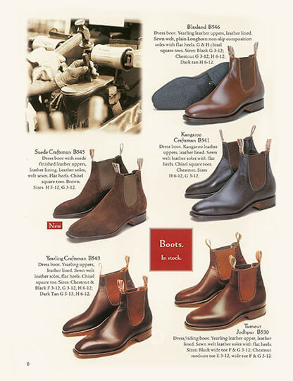 R.M.Williams 1998 catalogue R.M.Williams 1998 catalogue