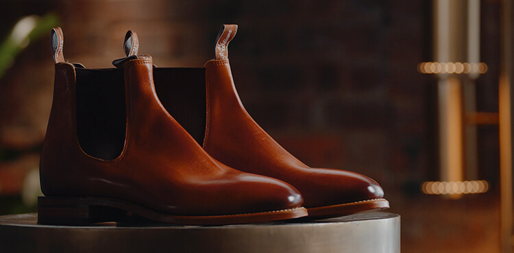 R.M.Williams handcrafted burnished Craftsman the Chinchilla R.M.Williams handcrafted burnished Craftsman the Chinchilla