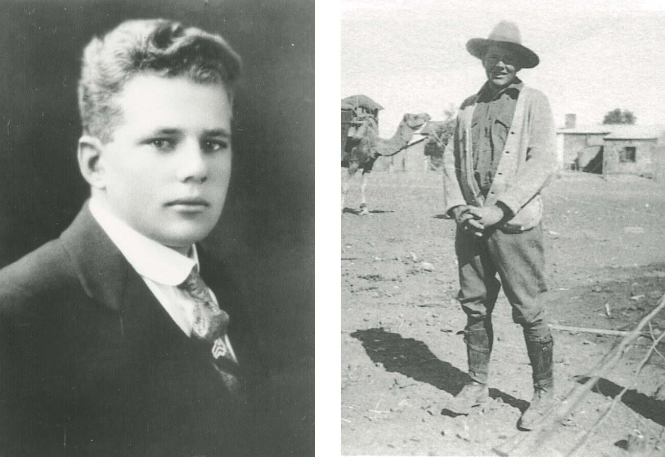 Reginald Murray Williams as a young man Reginald Murray Williams as a young man