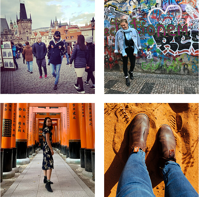 Instagram posts of RM journeys Instagram posts of RM journeys
