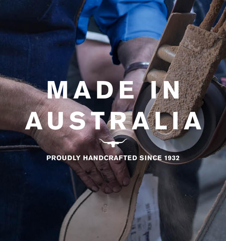 Proudly handcrafted since 1932 R.M.Williams Made In Australia