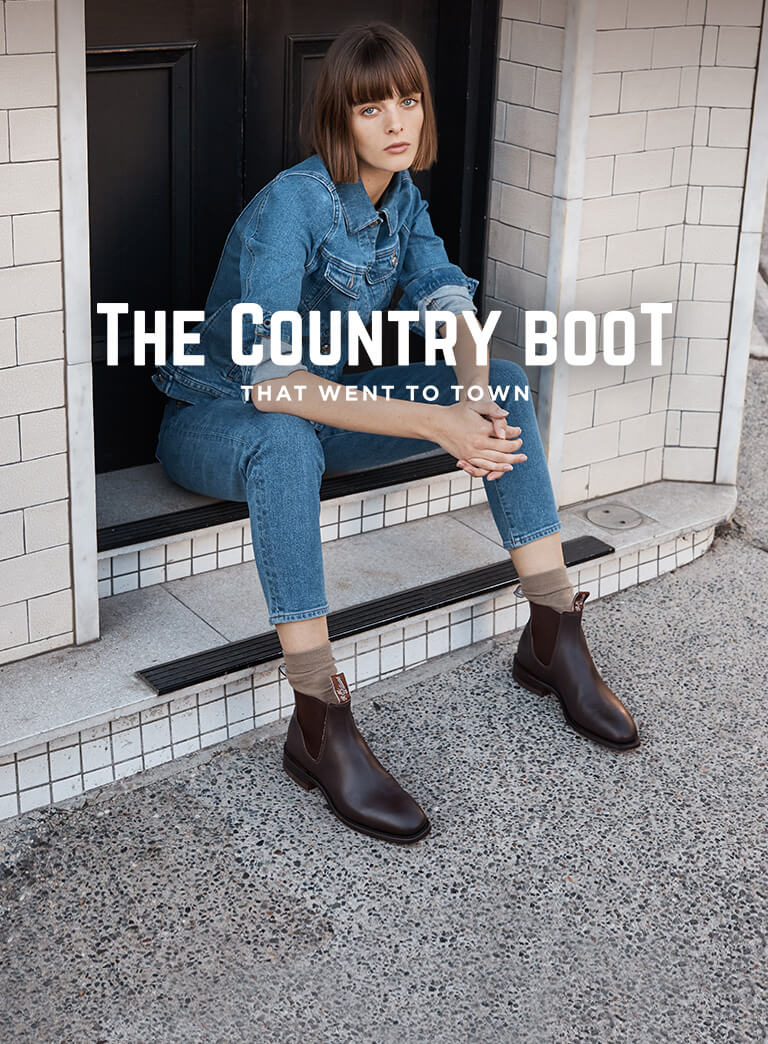 Handcrafted Leather Boots Clothing Accessories R M