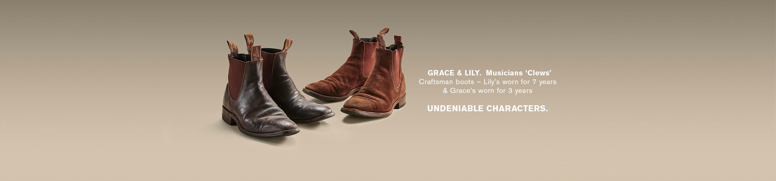 Repair & Care Undeniable Character
