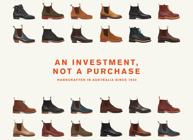 Your Feet Deserve Them Best Boots R.M.Williams
