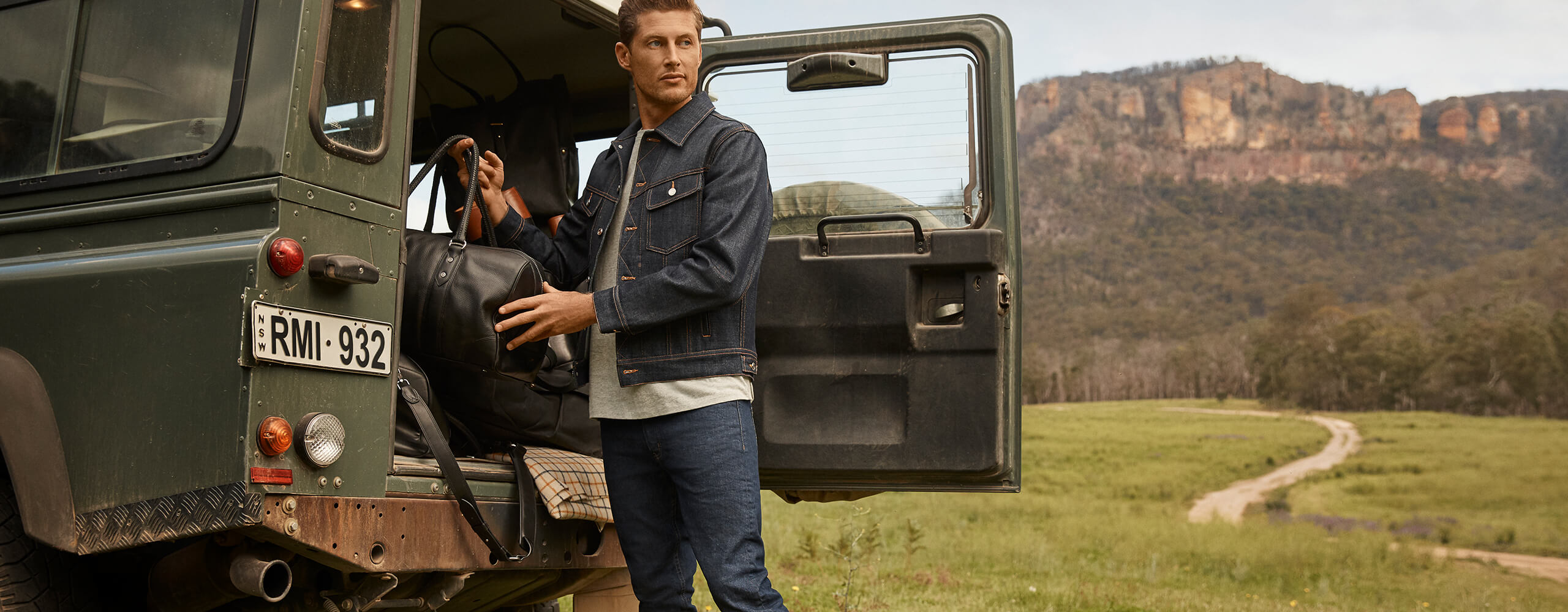 R.M.Williams hardwearing denim for men R.M.Williams hardwearing denim for men