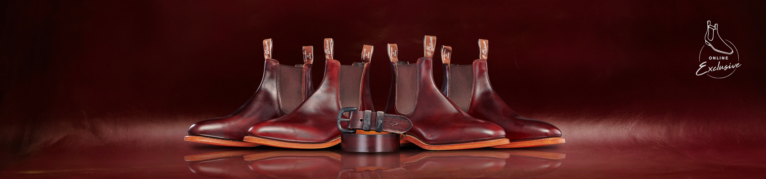 Burnished Boot and Belt Burnished Boot and Belt