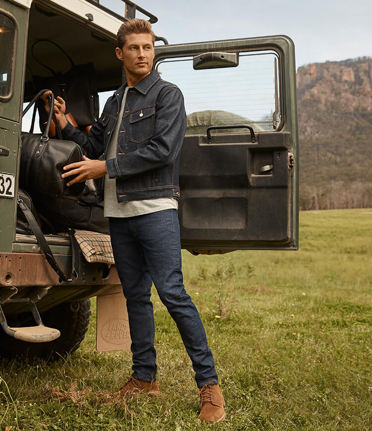 R.M.Williams hardwearing denim for men R.M.Williams hardwearing denim for men