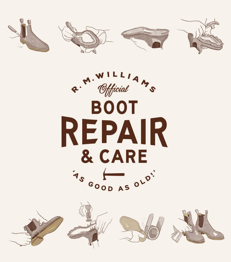 Repair Services | R.M.Williams Repair Services | R.M.Williams